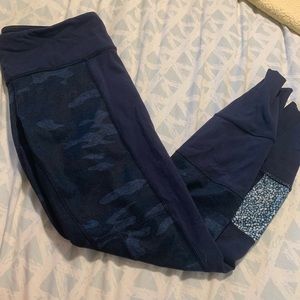 Lululemon cropped running tights